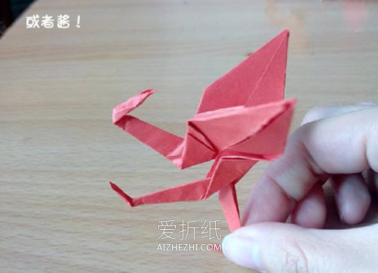 怎么折纸猥琐千纸鹤 搞笑千纸鹤的折法图解- www.aizhezhi.com