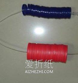 塑料瓶盖怎么做灯笼 儿童塑料灯笼手工制作- www.aizhezhi.com