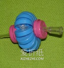 塑料瓶盖怎么做灯笼 儿童塑料灯笼手工制作- www.aizhezhi.com