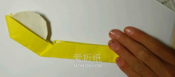 怎么折纸汤圆图解 元宵节带勺子汤圆的折法- www.aizhezhi.com