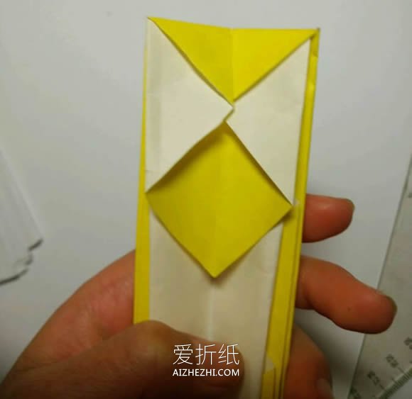 怎么折纸汤圆图解 元宵节带勺子汤圆的折法- www.aizhezhi.com