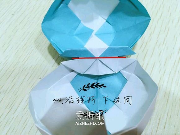 怎么折纸精灵球折法 手工精灵球折纸方法图解- www.aizhezhi.com