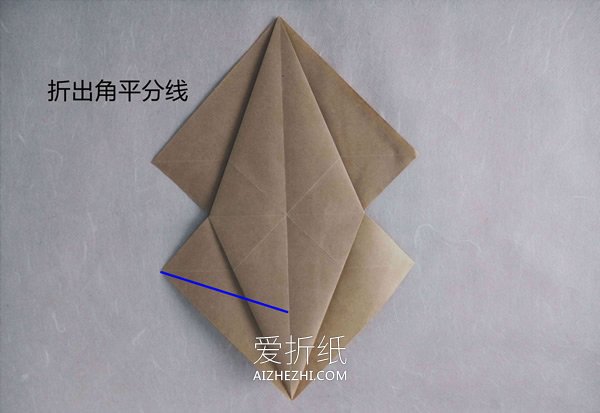 怎么折纸逼真的兔子 手工折纸立体兔子图解- www.aizhezhi.com