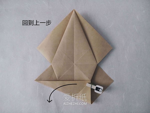 怎么折纸逼真的兔子 手工折纸立体兔子图解- www.aizhezhi.com