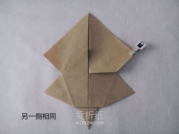 怎么折纸逼真的兔子 手工折纸立体兔子图解- www.aizhezhi.com