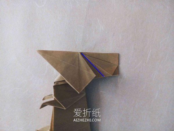 怎么折纸逼真的兔子 手工折纸立体兔子图解- www.aizhezhi.com