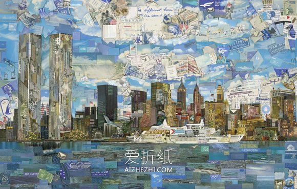 怎么做照片拼贴画 旧照片手工拼贴图片- www.aizhezhi.com