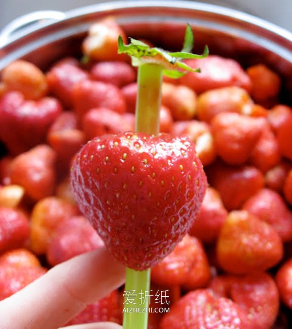 怎么做草莓去蒂器 吸管手工制作草莓去蒂器- www.aizhezhi.com