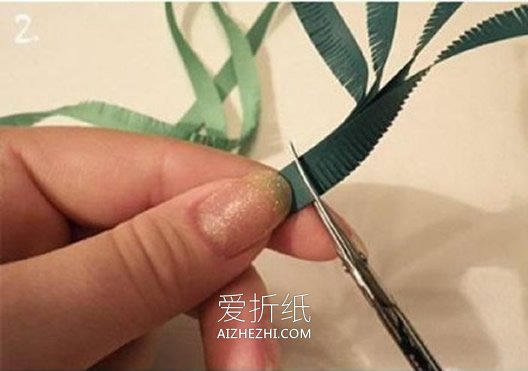 怎么衍纸做圣诞贺卡 衍纸手工制作圣诞树贺卡- www.aizhezhi.com