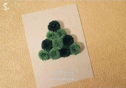 怎么衍纸做圣诞贺卡 衍纸手工制作圣诞树贺卡- www.aizhezhi.com