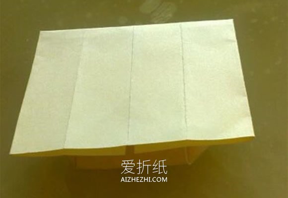 怎么折纸小床的方法 简单小床的折法图解- www.aizhezhi.com