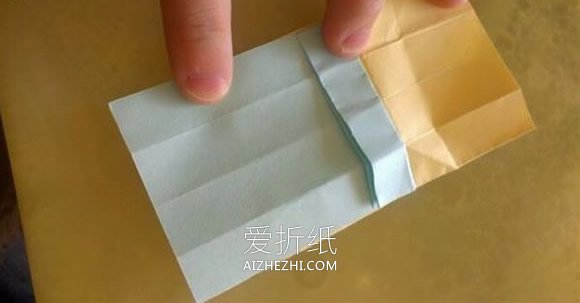 怎么折纸小床的方法 简单小床的折法图解- www.aizhezhi.com