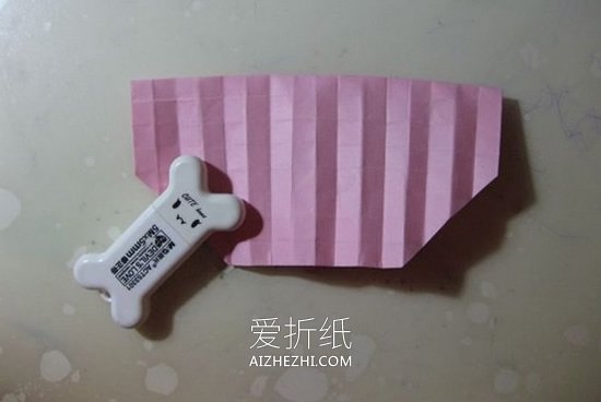 怎么折纸冰激凌玫瑰 漂亮纸玫瑰手工折法图解- www.aizhezhi.com