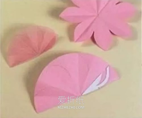 怎么剪纸莲花的方法 手工剪纸莲花烛台制作- www.aizhezhi.com