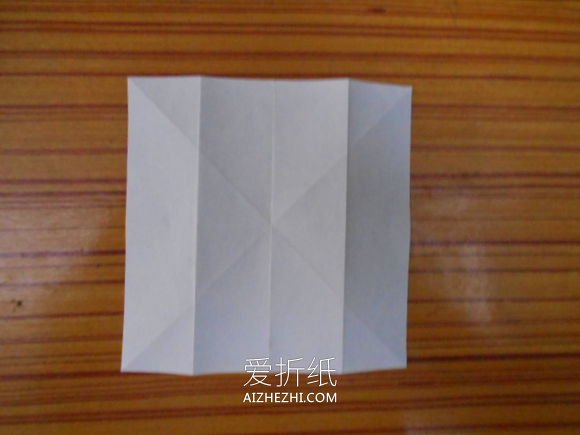 怎么折玫瑰千纸鹤图解 玫瑰花千纸鹤的折法- www.aizhezhi.com