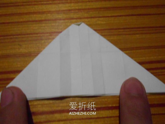 怎么折玫瑰千纸鹤图解 玫瑰花千纸鹤的折法- www.aizhezhi.com