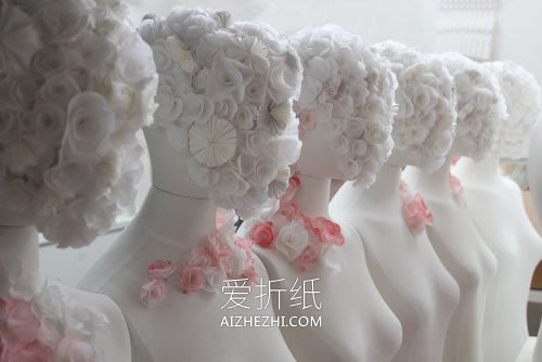 创意折纸作品：折纸做出立体灯具和家居装饰- www.aizhezhi.com