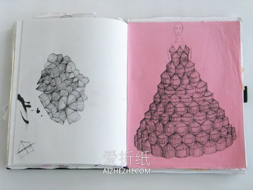 创意折纸作品：折纸做出立体灯具和家居装饰- www.aizhezhi.com