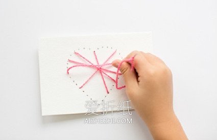 怎么做爱心卡片的方法 创意爱心卡片手工制作- www.aizhezhi.com