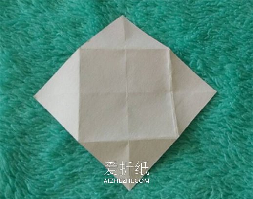 怎么折纸做可爱灯笼 手工立体灯笼的折法图解- www.aizhezhi.com