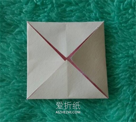 怎么折纸做可爱灯笼 手工立体灯笼的折法图解- www.aizhezhi.com
