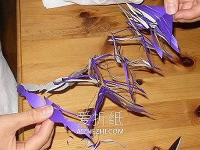 怎么剪纸做挂饰的方法 简单剪纸挂饰图解教程- www.aizhezhi.com