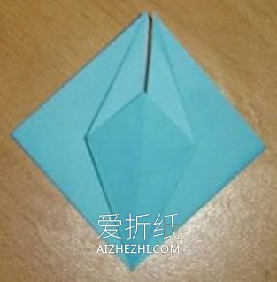 怎么折纸X翼战斗机 X翼星际战斗机的折法图解- www.aizhezhi.com