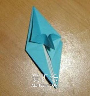 怎么折纸X翼战斗机 X翼星际战斗机的折法图解- www.aizhezhi.com