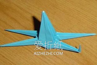 怎么折纸X翼战斗机 X翼星际战斗机的折法图解- www.aizhezhi.com