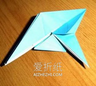 怎么折纸X翼战斗机 X翼星际战斗机的折法图解- www.aizhezhi.com