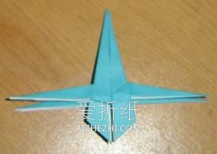 怎么折纸X翼战斗机 X翼星际战斗机的折法图解- www.aizhezhi.com