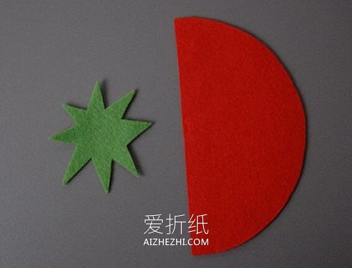 怎么做不织布草莓图解 手工布艺草莓制作方法- www.aizhezhi.com