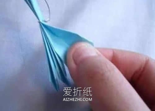 怎么折纸六瓣花图解 简单六瓣花手工折纸教程- www.aizhezhi.com