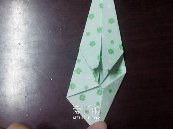 如何折纸天鹅的步骤图 简单手工折纸立体天鹅- www.aizhezhi.com