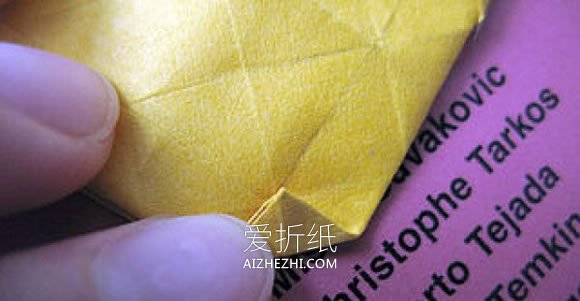 如何折纸立体玫瑰花 经典玫瑰花的手工折法- www.aizhezhi.com