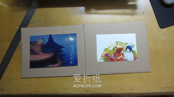 怎么用硬纸板制作相框 详细纸相框手工制作- www.aizhezhi.com