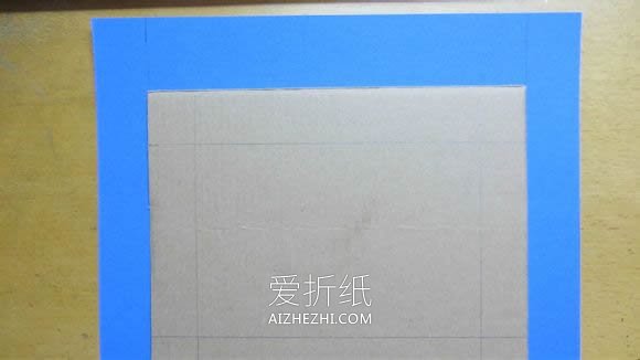 怎么用硬纸板制作相框 详细纸相框手工制作- www.aizhezhi.com