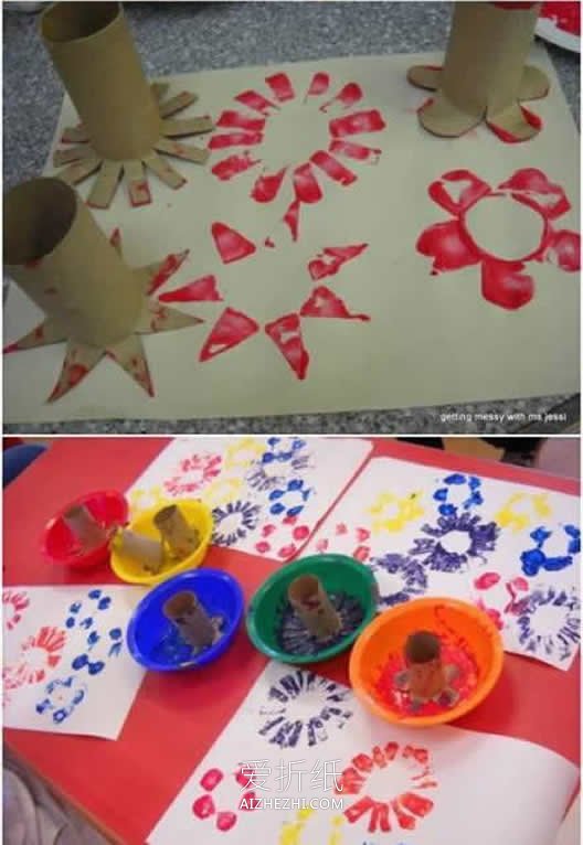 儿童怎么用卷纸芯做手工 幼儿卷纸芯手工图片- www.aizhezhi.com