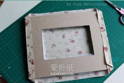 怎么做布艺相框的方法 手工布艺制作漂亮相框- www.aizhezhi.com
