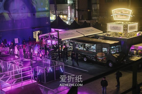 怎么做集装箱房图片 时尚的集装箱商场设计- www.aizhezhi.com