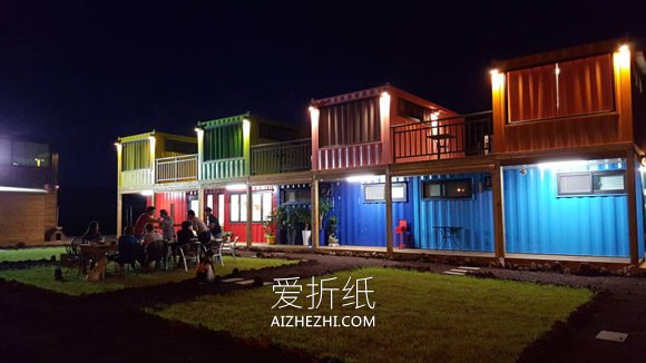 怎么做集装箱房图片 时尚的集装箱商场设计- www.aizhezhi.com