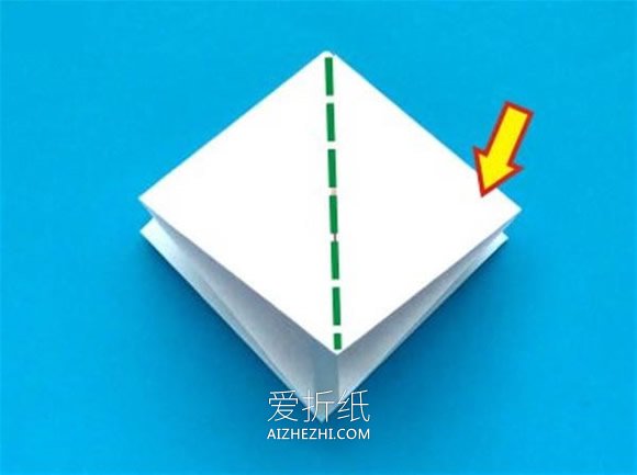 怎么折纸蟹爪兰图解 蟹爪兰花和花茎的折法- www.aizhezhi.com