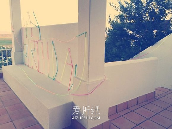 怎么用吸管玩创意生日 儿童生日吸管手工制作- www.aizhezhi.com