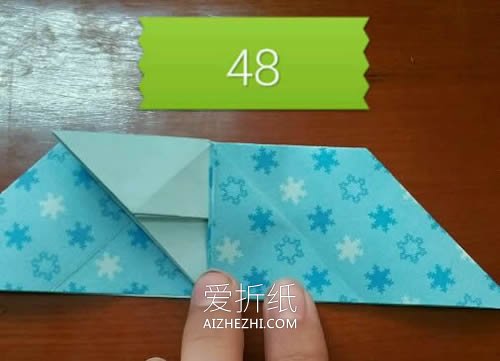 蝴蝶心怎么折的教程 折纸带蝴蝶爱心图解- www.aizhezhi.com