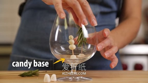 怎么做雪景装饰杯方法 冬天雪景装饰摆件制作- www.aizhezhi.com