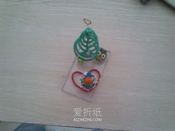 怎么做电线人偶的图片 电线制作情侣人偶作品- www.aizhezhi.com