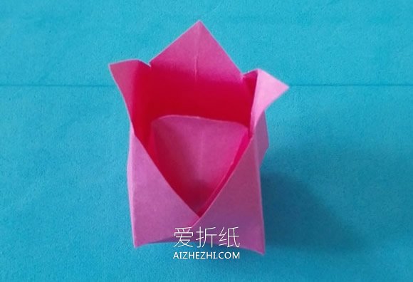 儿童怎么做玫瑰花图解 简单彩纸玫瑰花制作- www.aizhezhi.com