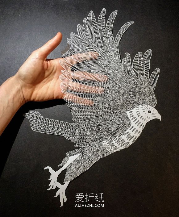 仿佛有生命的平面纸雕 手工平面纸雕作品做法- www.aizhezhi.com