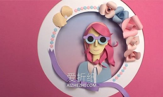 优秀手工纸雕和纸模型 漂亮纸雕模型作品图片- www.aizhezhi.com