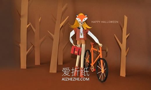 优秀手工纸雕和纸模型 漂亮纸雕模型作品图片- www.aizhezhi.com